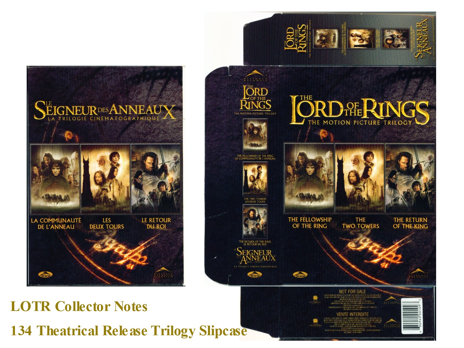 102 Versions: DVD, Blu-ray, VHS, VCD* | Lord of the Rings 